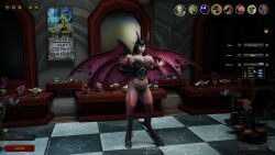 3d big_breasts blender breast_expansion corset demon demon_girl digital_media_(artwork) female gigantic_breasts huge_breasts hyper_breasts succubus succubus_(warcraft) vanasmut wardrobe_malfunction world_of_warcraft