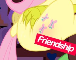 accurate_art_style ass butt_grab butt_touch canaryprimary censor_bar censored colored cutie_mark discord_(mlp) draconequus duo equid equine felid female feral fluttershy_(mlp) friendship_is_magic fur grope hair hand_on_butt hasbro male mammal mane my_little_pony mythology parody pegasus pink_hair pink_mane questionable sex supreme wings yellow_body yellow_fur