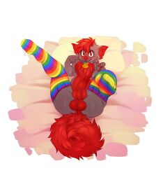 absurd_res alpha_channel anthro femboy_pride_colors hi_res male solo