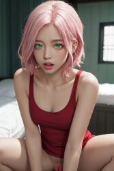 haruno sakura from naruto by aigeneratedp