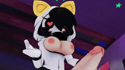 3d 3d_model black_hair breasts breasts_out cally3d clazzey cryptiacurves futa_only futanari hyper hyper_penis lust mario_(series) nintendo shy_gal shy_guy shygal_(cryptiacurves) super_mario_bros._2 vrchat vrchat_avatar vrchat_model white_skin yume_kōjō:_doki_doki_panic