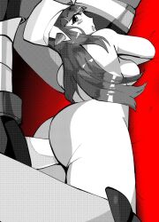 1boy 1girls ass breasts duo_(mega_man) hnsundown mazinger mazinger_z mega_man penetration robot_girls_z tagme z-chan