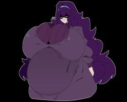 behemaid big_belly big_breasts breasts gigantic_breasts goth goth_girl goth_milf hex_maniac huge_belly huge_breasts hyper_pregnancy large_belly large_breasts massive_belly massive_breasts nintendo pokemon pokemon_rse pregnant pregnant_belly pregnant_female purple_hair yeehawt0wn