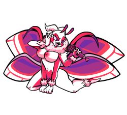 animated ankle_tuft antennae anthro big_breasts demon edit eyelashes female female_only friday_night_funkin furry horns lepidopteran moth moth_booba neck_tuft nipples non-mammal_breasts nude nude_edit pussy sakuroma_(retrospecter) sprite_edit thick_thighs third-party_edit transparent_background tukslnm_(editor) wide_hips wings wrist_tuft