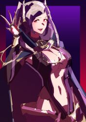 alternate_costume cleavage female fire_emblem fire_emblem_awakening fire_emblem_heroes grima_(fire_emblem) nintendo official_alternate_costume robin_(fire_emblem) robin_(fire_emblem)_(female) solo to_(tototo_tk) twintails