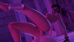 3d anal animated feet k/da_akali k/da_series league_of_legends mask tagme thecount