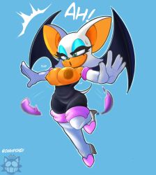 rouge the bat from sega by champchidi