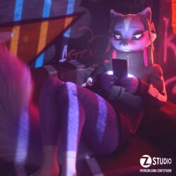 1:1 3d_(artwork) 3d_animation 5_fingers accessory aggressive_retsuko aggretsuko animated animated_gif anthro black_clothing black_eyelashes black_jacket black_nose black_pupils black_topwear blinking bottomless cellphone clothed clothing digital_media_(artwork) eyelashes female fingers fluffy fluffy_tail footwear fur furniture genitals gif hair_accessory hair_ribbon headphones headphones_around_neck holding_cellphone holding_object holding_phone holding_smartphone inside jacket looking_at_object looking_at_phone looking_at_viewer loop low_res mammal mephitid multicolored_body multicolored_clothing multicolored_fur multicolored_jacket multicolored_topwear on_sofa partially_clothed phone presenting presenting_pussy pupils purple_body purple_eyes purple_fur pussy ribbons sanrio shikabane shikabane_(aggressive_retsuko) shikabane_(aggretsuko) short_playtime skunk smartphone socks sofa solo spread_legs spreading tail teeth text topwear url white_body white_clothing white_footwear white_fur white_jacket white_socks white_topwear zipper zorryn