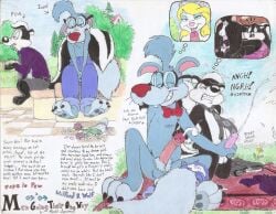 animaniacs anthro bodily_fluids bottomwear bouquet bow_tie canid canine canis clothing cum denim denim_clothing domestic_cat dress_shirt ejaculation eyewear feet felid feline felis female forced foreskin genital_fluids genitals glasses group hi_res humor incel jeans licking looney_tunes male male/female male/male mammal mens_day mental_pictographics mephitid minerva_mink mink mustelid musteline mutual_masturbation necktie nerd nude oral orientation_play outside pants park penelope_pussycat penetration penile penis penis_lick pepe_le_pew pubes public rufe-squirrel rug sex shirt skunk straight_to_gay thought_bubble tongue tongue_out toony topwear traditional_media_(artwork) true_musteline unusual_anatomy unusual_genitalia unusual_penis vaginal_penetration warner_brothers what wilford_wolf wolf