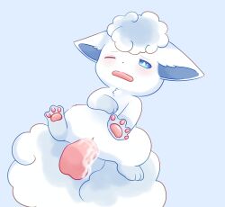 absurd_res aleuoliver alolan_form alolan_rokon alolan_vulpix blue_eyes blush bodily_fluids cum cum_in_pussy cum_inside disembodied_penis duo female female_penetrated feral genital_fluids genitals hi_res looking_at_viewer male male/female male_penetrating male_penetrating_female nintendo open_mouth penetration penile penile_penetration penis penis_in_pussy pokemon pokemon_(species) regional_form_(pokemon) sex vaginal_penetration vulpix white_body