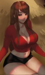 artist_request big_breasts brown_hair comedy_central liane_cartman south_park