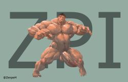 1boy 2019 20th_century_fox abs balls bara barazoku biceps big_balls big_penis boner dreamworks erection facial_hair gay grug_crood hairy hairy_chest hi_res highres male male_focus male_nipples male_only male_pubic_hair manly muscles muscular muscular_arms muscular_legs muscular_male muscular_thighs nipples nude penis solo solo_male the_croods zenpei zenpei4