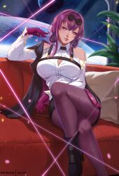 kafka (honkai: star rail) from honkai: star rail by exlic