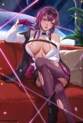 kafka (honkai: star rail) from honkai: star rail by exlic