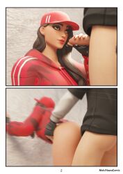 1boy 1girls ass comic_page female female_focus fortnite ikonik male male/female mokinawa page_2 page_number penis ruby_(fortnite) sex straight