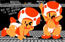 nes toad (mario) from mario (series) by artist request
