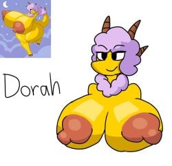 big_breasts breasts dorah_(gigar) female gbabonnie