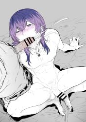 2boys blowjob cum_in_mouth cum_on_face fellatio gay long_hair male male_only oral pointy_teeth purple_hair ran_haitani rindou_haitani tagme tokyo_revengers wolfey_b yaoi