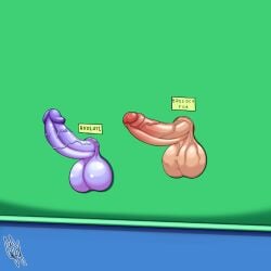 1:1 2022 2boys absurd_res amphibian animal_humanoid anthro axolotl balls big_balls big_penis canid canine digital_media_(artwork) duo erection fox furry genitals glory_balls glory_hole hi_res huge_balls huge_cock humanoid humanoid_genitalia humanoid_penis hyper hyper_balls hyper_genitalia hyper_penis male male_only mammal marilyn_(quotefox) marine mole_salamander nude pandemoniam penis salamander text through_wall vein veiny_balls veiny_penis