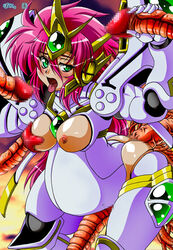 1girls female poni. pregnant super_robot_wars super_robot_wars_the_lord_of_elemental tagme tentacle valsione valsione_r