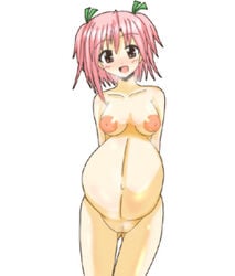 1girls female mahou_sensei_negima! medium_breasts poni. pregnant sasaki_makie tagme