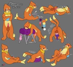 anthro blush bodily_fluids breeding_mount buizel buoysel cum ejaculation generation_4_pokemon genital_fluids grinding hi_res kai_(mr.smile) male masturbation mr._smile nintendo penetrable_sex_toy pillow pillow_humping pokemon pokemon_(species) precum sex_toy solo