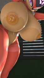 1female 3d anthro ass big_ass big_breasts big_butt breasts curvy dreadlocks hips large_breasts nipples nude sega shade_the_echidna sonic_(series) sonic_the_hedgehog_(series) source_filmmaker thatblackcopfromdawnofthedead