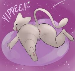 anus ass big_ass bubble_butt game_freak huge_ass legendary_pokemon mew nintendo plantedpot pokemon pokemon_(species) pussy thick_thighs wide_hips