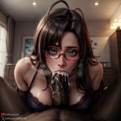 hasegawa chisato from shinmai maou no testament by diffusion34