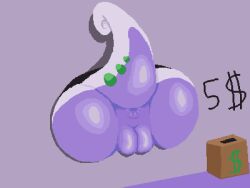 anthro anus dragon female generation_6_pokemon glory_hole goo_creature goodra hi_res nintendo numelgon penetration pokemon pokemon_(species) presenting raised_tail tail through_wall vaginal_penetration wide_hips xxvvxx