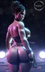 panam palmer from cd projekt red by keister3d