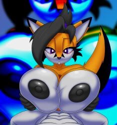 breast_play breasts faith_the_fox female paizuri sega sex sinshadowed solo sonic_(series) sonic_the_hedgehog_(series) titfuck titfucktuesday titjob