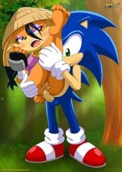 1boy1girl anal anal_sex bbmbbf conquering_storm cum_inside forest furry furry_only held_up mobius_unleashed outdoor_sex outdoors palcomix penetration repost sonic_(series) sonic_the_hedgehog sonic_the_hedgehog_(comics) sonic_the_hedgehog_(series)