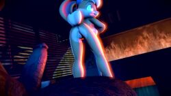 3d 3d_animation animated anthro anthro_on_anthro furry_only lola_bunny no_humans no_sound nude oral space_jam tagme twitchyanimation video