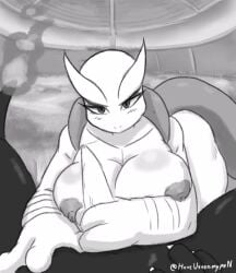 1boy 1girls animated big_ass big_breasts big_penis breasts charizard dark-skinned_male dark_skin female handjob huge_breasts hxveuseenmypen large_breasts looking_at_partner male mega_charizard_x mega_mewtwo_x mewtwo monster mp4 music pokémon_(species) pokemon pokemon_(species) sound sound_edit tagme tail video