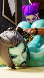 2girls 3d alien alien_girl alien_humanoid ass athletic athletic_female big_ass big_breasts big_butt blue_skin breasts busty cleavage curvaceous curvy curvy_figure digital_media_(artwork) elf elf_ears elf_female elf_girl eyebrows eyelashes eyes female female_focus female_only fit fit_female garry's_mod gigantic_breasts hair heterochromia hips hourglass_figure huge_ass huge_breasts human humanoid large_ass large_breasts legs light-skinned_female light_skin lips long_ears long_pointy_ears massive_breasts mature_female mehlabs pointy_ears round_ass round_breasts round_butt short_hair slim slim_waist soria thick thick_legs thick_lips thick_thighs thighs thin_waist top_heavy top_heavy_breasts unreal_tournament upper_body voluptuous voluptuous_female waist wide_hips