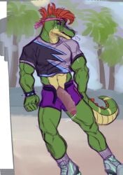 1boy 2022 abs alligator alligatorid anthro anthro_focus anthro_only athletic athletic_anthro athletic_male belt big_cock big_penis bracelet bracelets clothed clothed_male clothing cock crocodile crocodilian crocodylid detailed_background dick digital_drawing_(artwork) digital_media_(artwork) exposed_penis facepaint fangs five_nights_at_freddy's five_nights_at_freddy's:_security_breach flaccid foreskin foreskin_folds furry furry_male furry_only genital_slit glans gym gym_clothes gym_shirt gym_shoes gym_shorts headband huge_cock intact jhon20_art long_penis long_tail male male_anthro male_only masculine mohawk_(hairstyle) montgomery_gator_(fnaf) monty_reached_2000_images muscles muscular_arms muscular_legs navel open_shorts orange_hair outdoor_nudity outdoors partially_retracted_foreskin penis penis_out penis_out_of_shorts precum precum_drip precum_on_penis precum_string presenting_penis reptile reptile_humanoid scottgames semi-erect sharp_teeth shirt shoes short_hair short_shirt short_shorts shorts_open sigh sketch slit sneakers solo solo_anthro solo_in_panel spiked_bracelet spiked_tail spikes spikes_(anatomy) steel_wool_studios studded_bracelet sweatdrop sweaty_body thick_penis tight_clothing uncut veins veins_on_dick veiny_penis working working_out