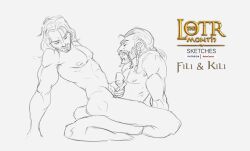 bobocomics gay_sex kili male_only the_hobbit yaoi