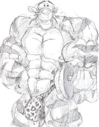 abs anthro biceps big_muscles bulge huge_muscles large_muscles male male_only muk100 muscles muscular muscular_male pecs tigger what winnie_the_pooh_(franchise)