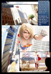 3d ass big_ass big_breasts blender blonde_hair blue_eyes breasts bubble_butt comic comic_page dc dc_comics dinoboy555 fat_ass injustice_2 kara_danvers kara_zor-el large_ass legs linda_danvers muscular_legs pleasure_face supergirl supergirl_(injustice) superman_(series) thick thick_ass thick_thighs