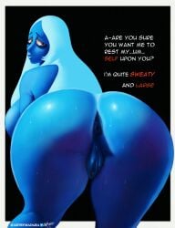 1girls 2020s 2023 2023s 20s alien alien_girl alien_humanoid anus artbymadara ass big_ass big_ass_(female) big_butt blue_diamond_(steven_universe) blue_eyes blue_hair blue_skin cartoon_network completely_naked completely_naked_female completely_nude completely_nude_female digital_drawing_(artwork) digital_media_(artwork) english_text eyebrows eyelashes fat_ass fat_butt female_focus female_only gem_(species) genitals hair hi_res huge_ass humanoid humanoid_genitalia humanoid_pussy humanoid_vagina large_ass large_butt long_hair looking_at_viewer looking_back massive_ass massive_butt naked naked_female nude nude_female presenting presenting_anus presenting_ass presenting_butt presenting_genitalia presenting_hindquarters presenting_pussy presenting_vagina pussy rear_view round_ass round_butt solo solo_female solo_focus steven_universe text thick thick_ass thick_thighs vagina vulva warner_brothers white_hair wide_hips