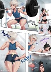 2boys character_request cute_male femboy gym sex sportswear zipsha