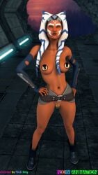 1girls 3d ahsoka_tano alien alien_girl alien_humanoid artist_name athletic athletic_female big_breasts breasts busty censored clone_wars curvaceous curvy eyebrows eyelashes eyes female female_focus female_only fit fit_female hips hourglass_figure huge_breasts humanoid jedi large_breasts legs light-skinned_female light_skin lips lower_body lucasfilm mature mature_female n3dwanimantion nick_king orange-skinned_female orange_body orange_skin star_wars star_wars_rebels text the_mandalorian thick thick_legs thick_thighs thighs togruta top_heavy upper_body voluptuous waist watermark wide_hips