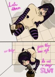 2boys 2d beanie black_hair black_lipstick black_nails blowjob blush breasts covered_nipples covering_breasts cute dark-skinned_male dark_skin emo enjoying femboy femboysub gay glory_hole goth goth_boy interracial lilith_femboy lipstick_mark lipstick_on_penis long_gloves long_hair long_socks male male_on_femboy male_only multiple_boys naked penis pleasure_face pov_ass pov_blowjob pov_eye_contact satisfied self_insert sissy small_penis sucking trap twink uncensored yaoi