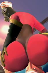 3d ass big_ass face_in_ass facesitting fempyro mrchrodon pyro pyro_(team_fortress_2) scout scout_(team_fortress_2) sfm source_filmmaker team_fortress_2