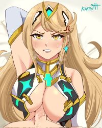 mythra from nintendo by karbuitt