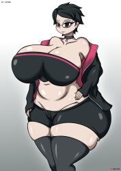 sarada uchiha from boruto: naruto next generations by dibuctor