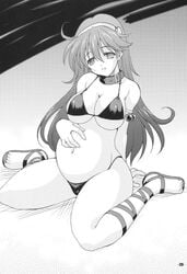 1girls athena_asamiya female king_of_fighters minakami_hiroki pregnant tagme