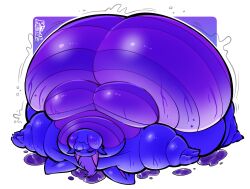 big_breasts blueberry_inflation breasts female kafrizzzle sunken_head thick_thighs wide_hips