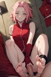 haruno sakura from naruto by aigeneratedp